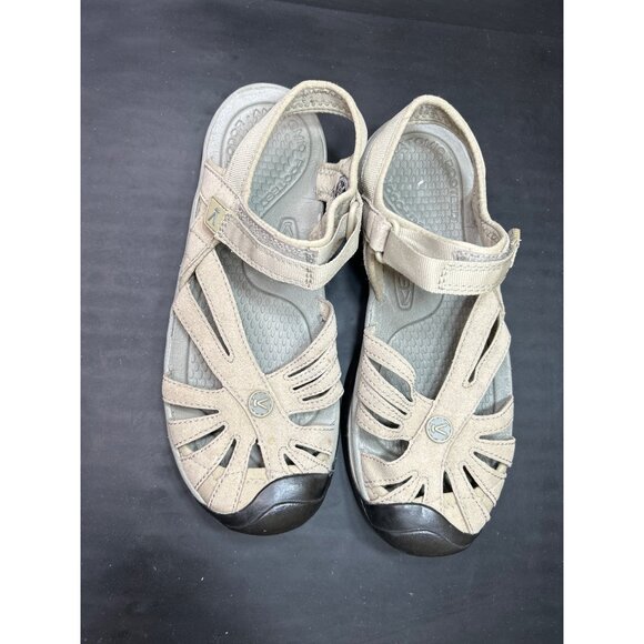 Keen Adventure 'ROSE' Sandal Size 8 Closed-Toe - Brindle/Shitake - Picture 3 of 8